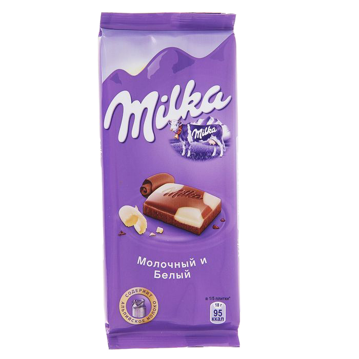 

Шоколад молочный Milka 90 г