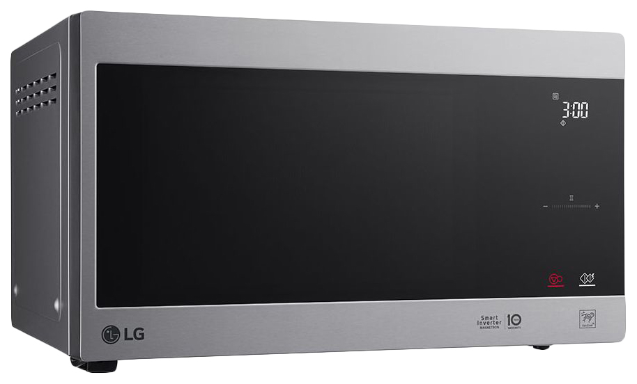 фото Микроволновая печь соло lg mw25r95cis silver/black