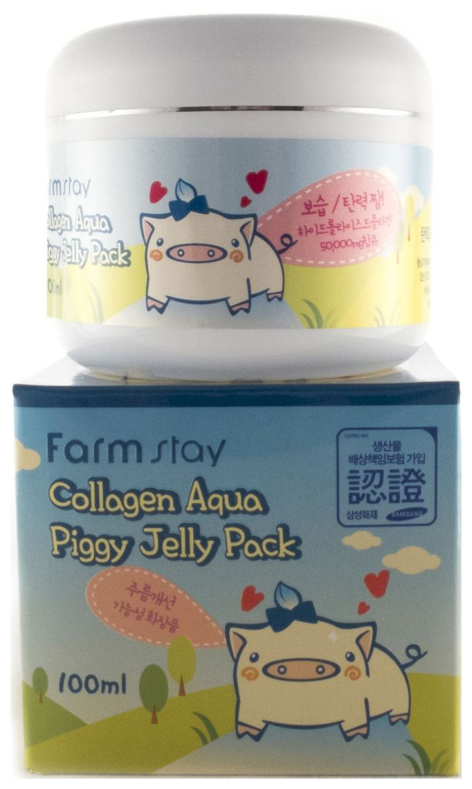 

Маска для лица FarmStay Collagen Aqua Piggy Jelly Pack 100 мл
