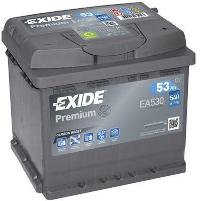 фото Аккумулятор автомобильный exide ea530 53 ач