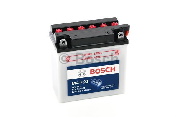 фото Аккумулятор автомобильный bosch 0 092 m4f 210 7 ач