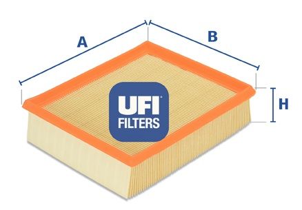 фото Фильтр воздушный двигателя ufi 30.195.00