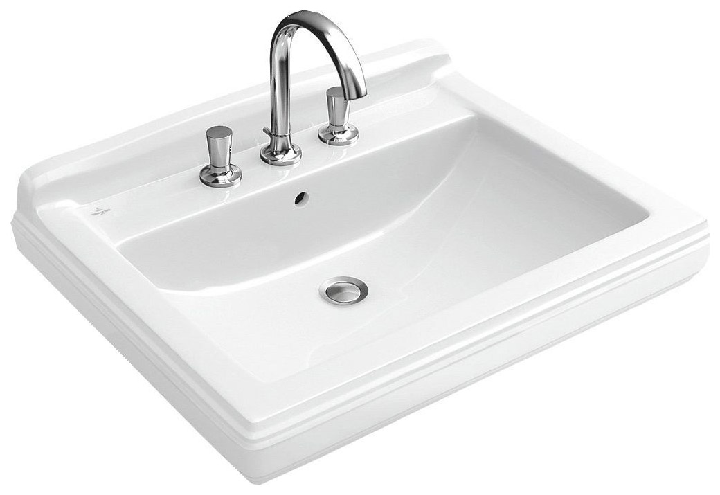 фото Раковина подвесная villeroy & boch hommage 710175r1 белый