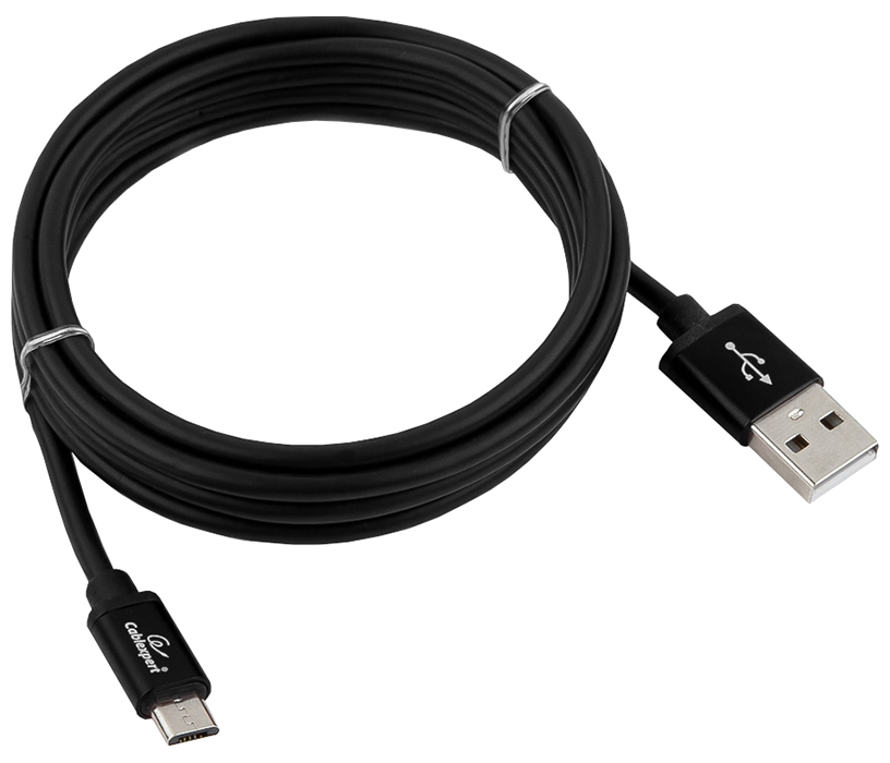 фото Кабель gembird cc-s-musb01bk-1,8m microusb 1,8м black