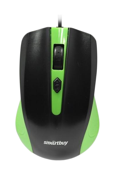 Беспроводная мышь SmartBuy ONE 352 GreenBlack SBM-352AG-GK 121100₽