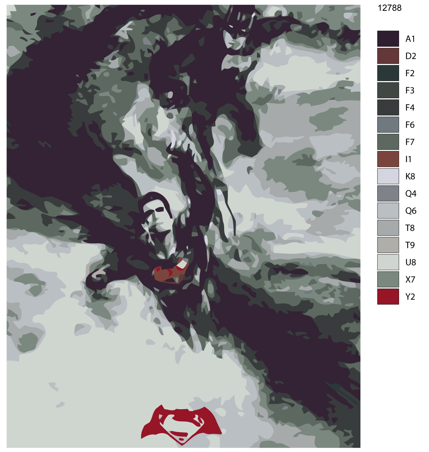 

Картина по номерам, 40 x 50, KTMK-12788, KTMK-12788