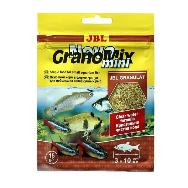 Корм для рыб JBL NovoGranoMix mini, гранулы, 100 мл