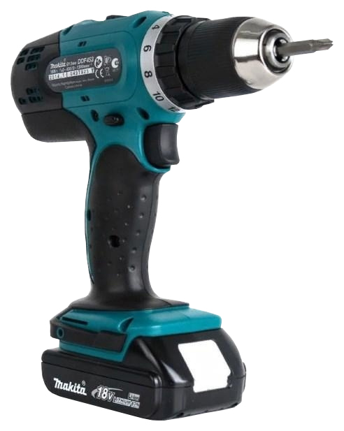 фото Акк. безударная дрель-шуруповерт makita ddf453syx5