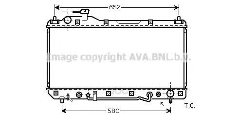 фото Pадиатор системы охлаждения акпп toyota rav 4 97-98 ava to2298