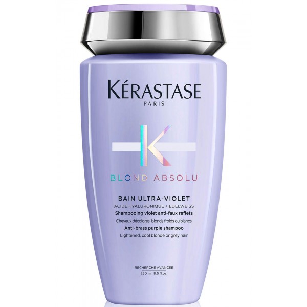 Шампунь Kerastase Blond Absolu Ultra-Violet Shampoo крем шампунь для интенсивного восставновления волос после осветления blond absolu ciciextreme shampoo