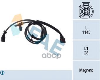 

Датчик abs FAE 78029