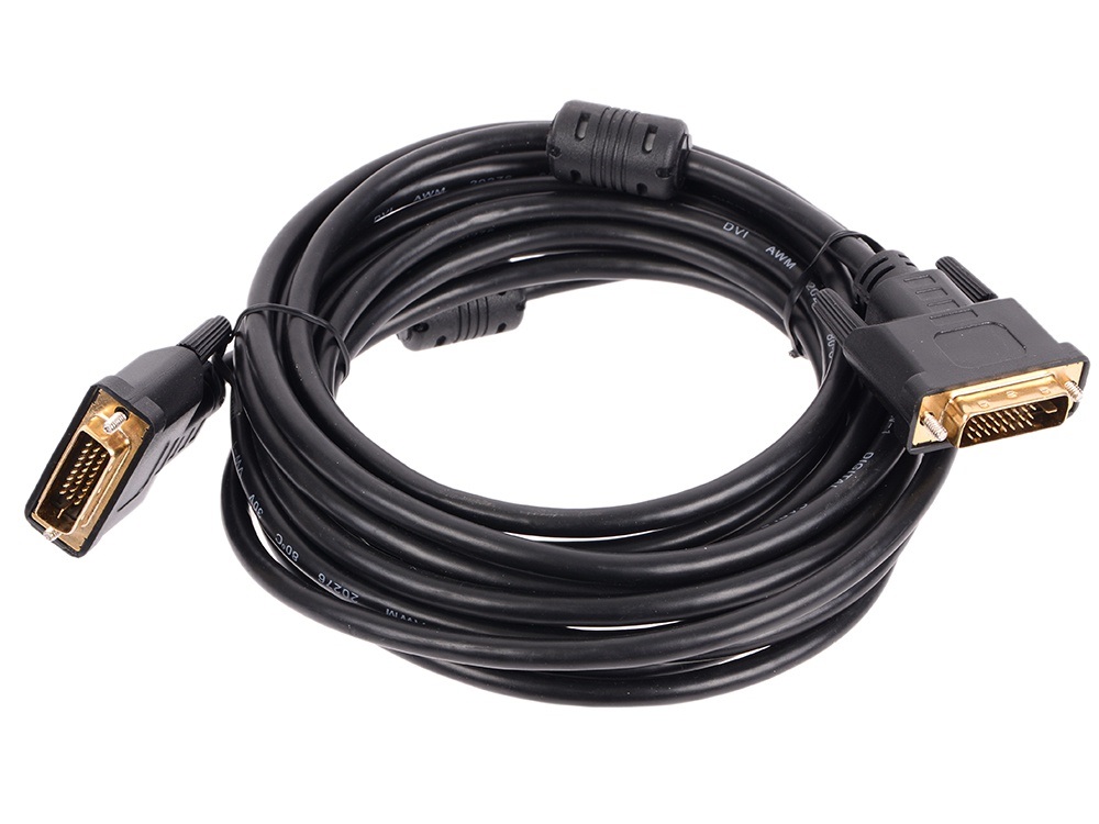 фото Кабель tv-com dvi-dvi, m-m 5м black (cg441d-5m)