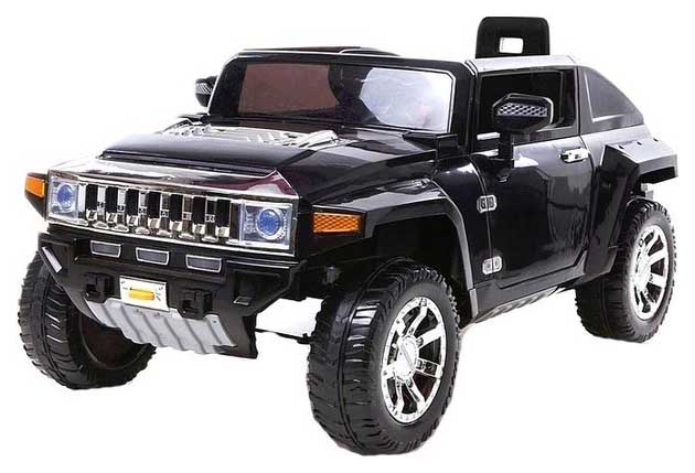 

Радиоуправляемый детский электромобиль Harleybella Hummer HX 12V Черный