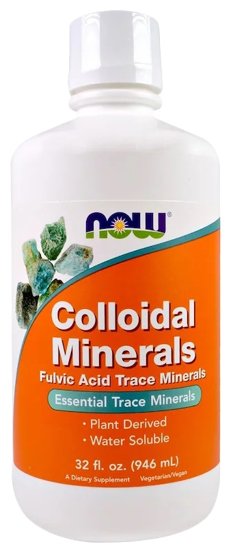 

Минеральный комплекс NOW Colloidal Minerals 946 г малина, Colloidal Minerals