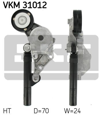 

Натяжной ролик SKF VKM 31012