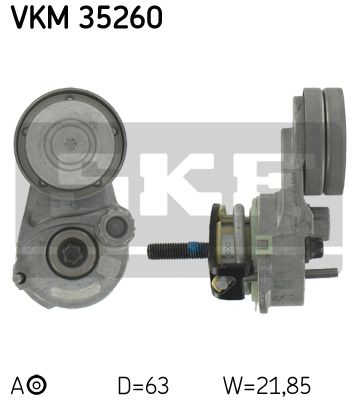 

Натяжной ролик SKF VKM 35260