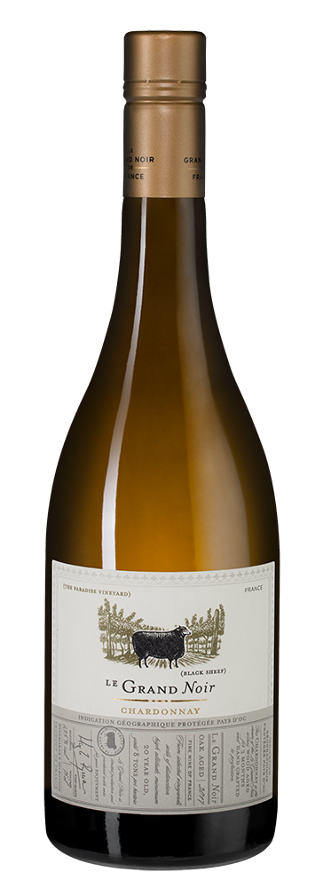 

Вино Le Grand Noir Winemaker’s Selection Chardonnay, Les Celliers Jean d'Alibert, 2018 г.