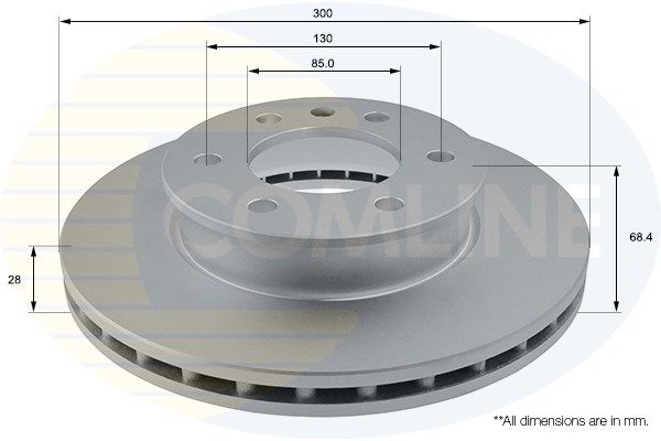 Тормозной диск COMLINE ADC1640V