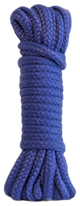 фото Веревка для шибари lola toys bondage collection полиэстер синяя 3 м