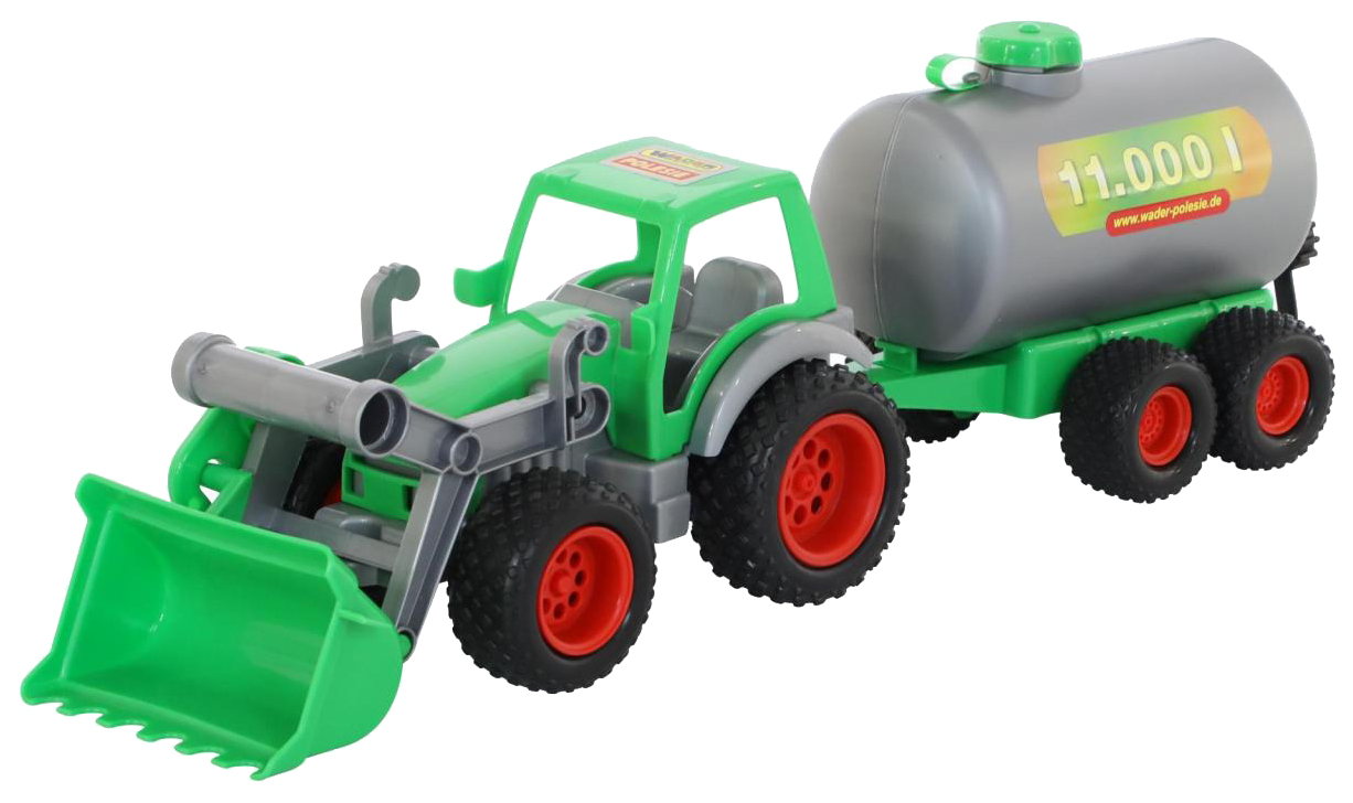 Фермер-техник Wader трактор-погрузчик с цистерной
