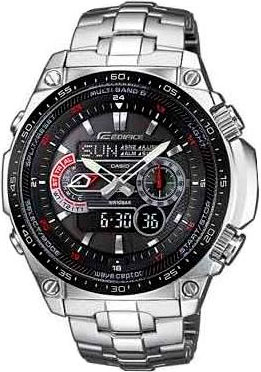 фото Наручные часы кварцевые мужские casio edifice ecw-m300edb-1a