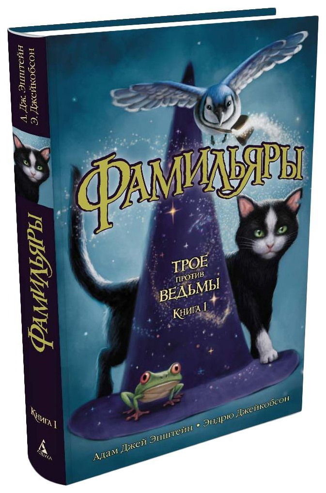 

Фамильяры. Книга1. Трое против ведьмы