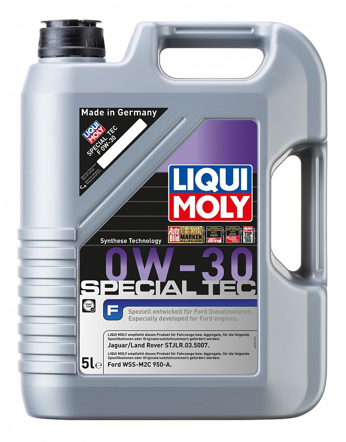 фото Моторное масло liqui moly special tec f 0w30 5 л