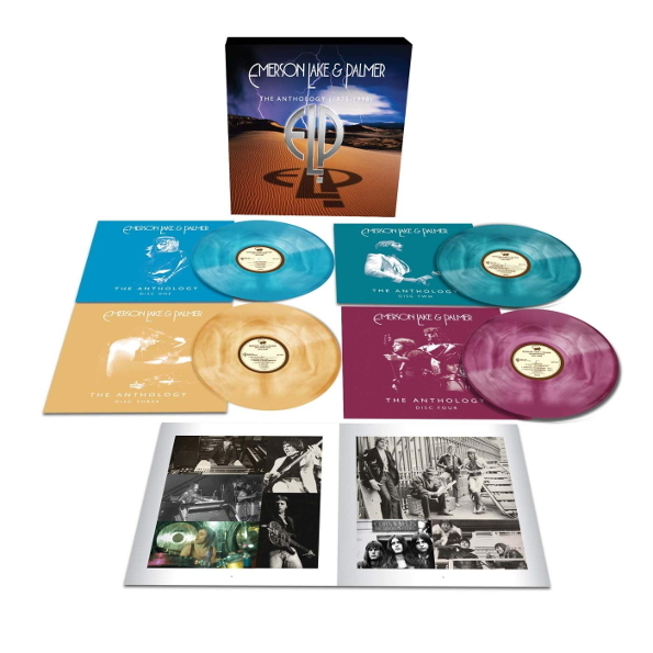 

Emerson, Lake & Palmer ‎The Anthology (1970-1998) (Coloured Vinyl) (4LP)