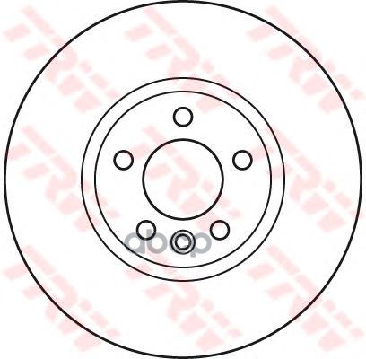 фото Тормозной диск trw/lucas df6124s