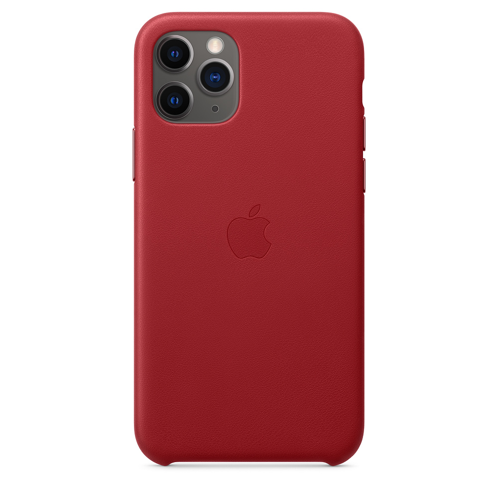 

Чехол Apple для iPhone 11 Pro Leather Case (PRODUCT) RED, Красный, Leather Case для iPhone 11 Pro