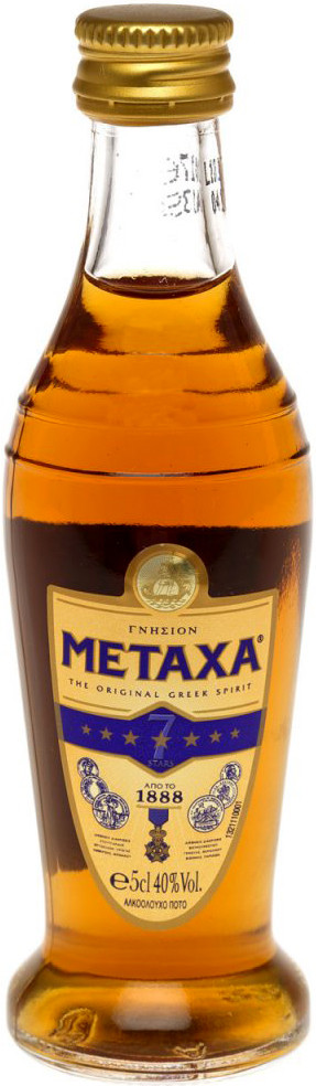 

Бренди Metaxa, 7 лет, 40 %, 50 мл