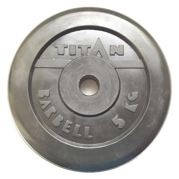 

Диск для штанги Mb Barbell Titan 5 кг, 26 мм, Titan