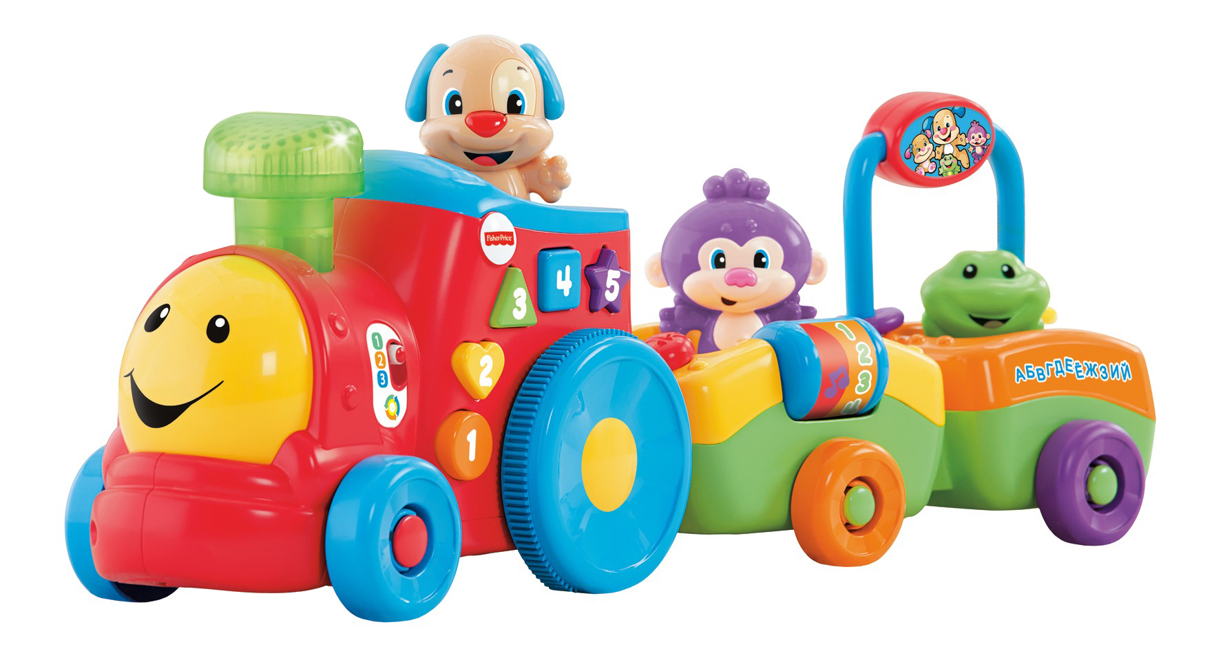 

Развивающая игрушка Fisher-Price Паровозик ученого щенка, Паровозик ученого щенка