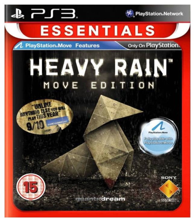 фото Игра heavy rain (essentials) для playstation 3 sony