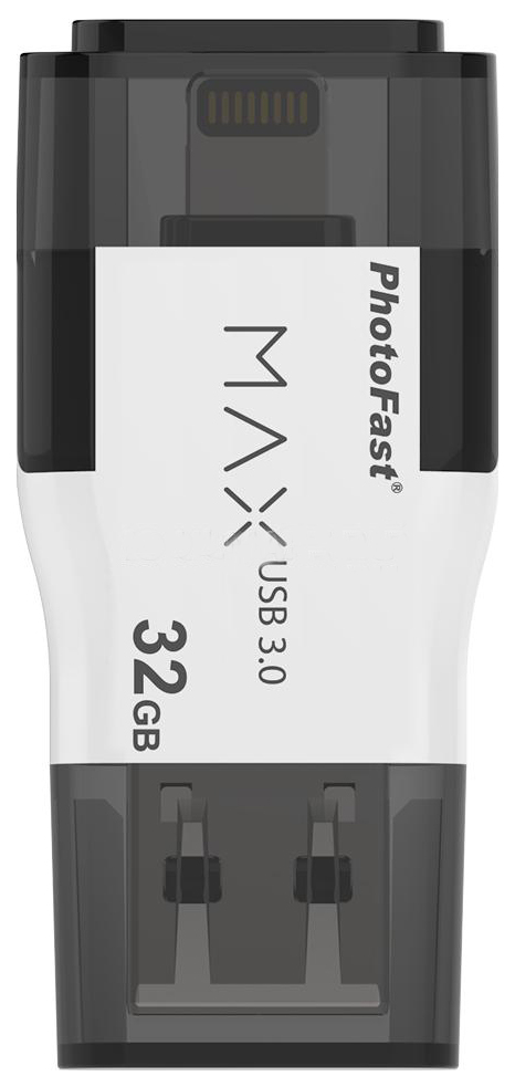 

Флешка PhotoFast i-Flash Drive MAX G2 U3 32ГБ Black (IFDMAXG232GB), i-Flash Drive MAX G2 U3