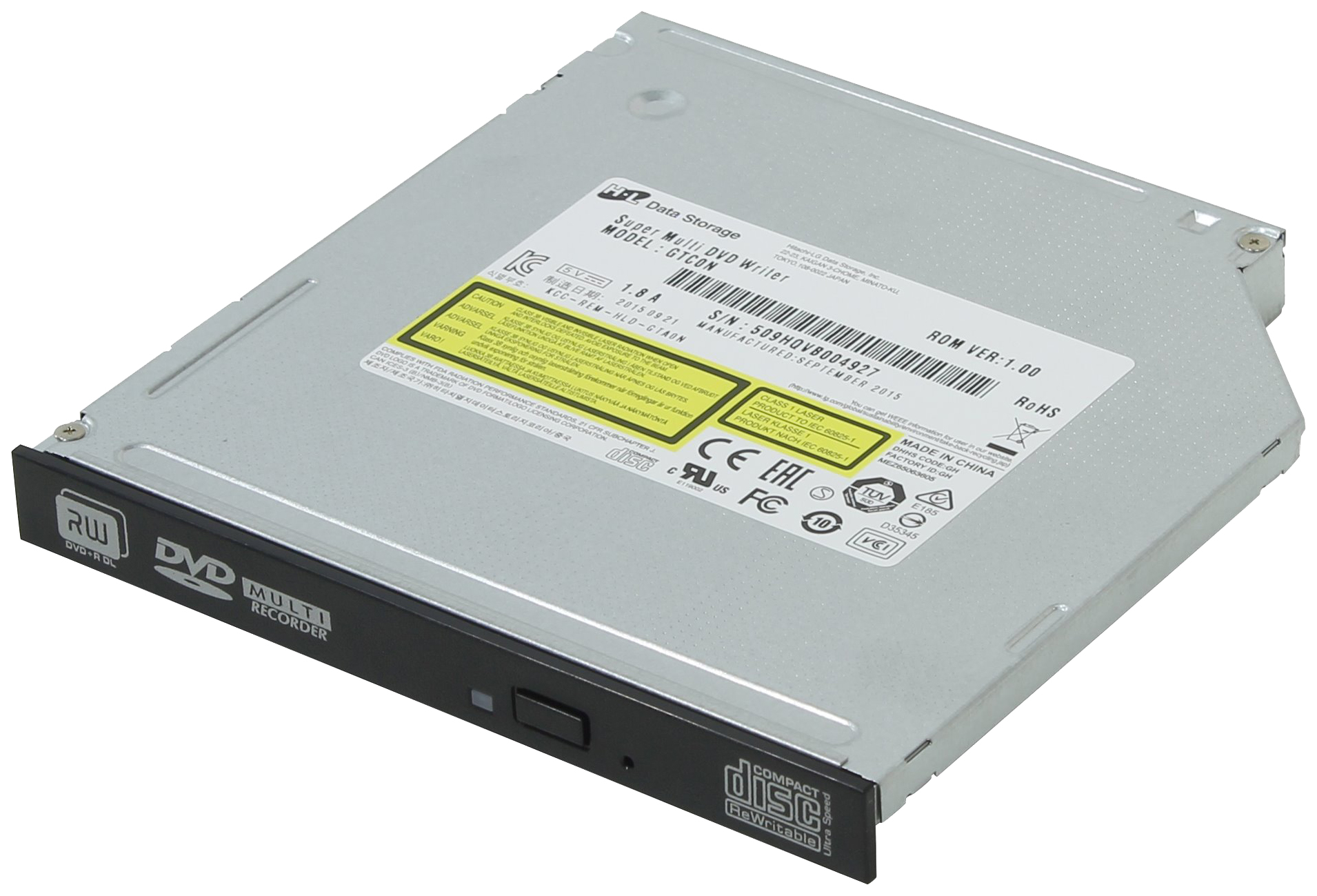 

Привод LG GTC0N SATA Black, Черный, gTC0N