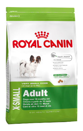 фото Сухой корм для собак royal canin adult x - small, рис, птица, 0.5кг