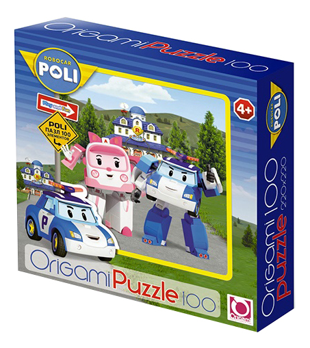 

Пазл Origami Robocar 100 деталей, robocar 100 деталей