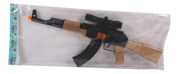 

Автомат-трещотка Ak47-201 Искрит, автомат-трещотка