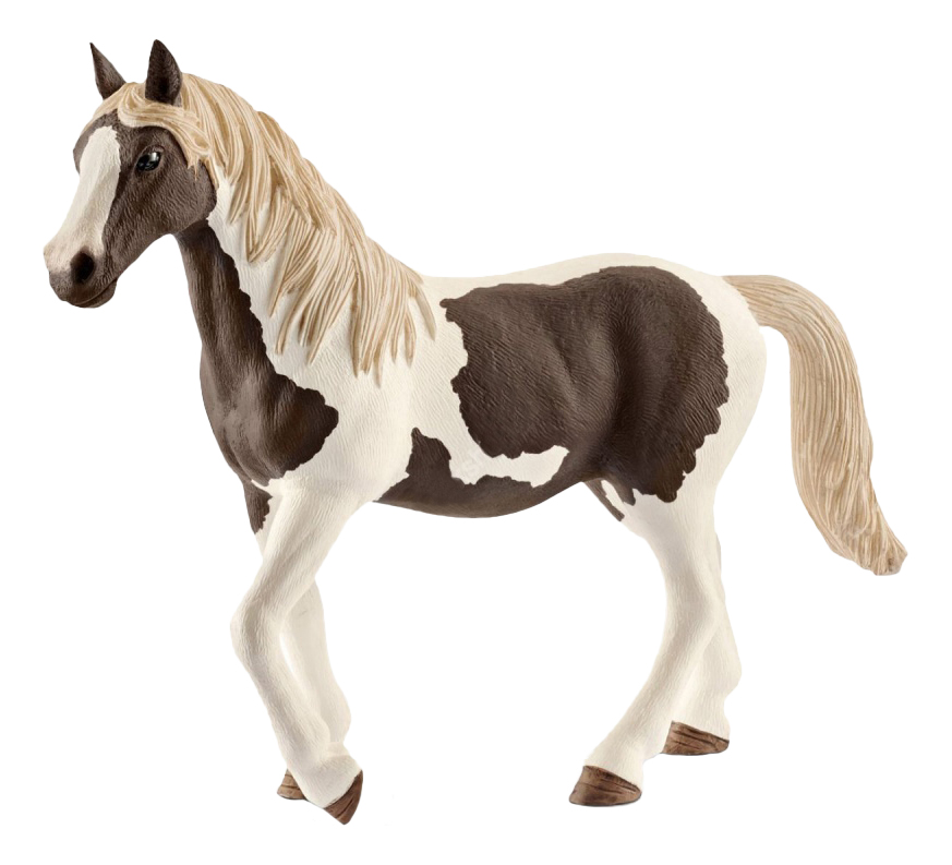 фото Фигурка лошадки schleich кобыла пинто 13830