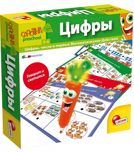 фото Настольная игра lisciani цифры (r55104)