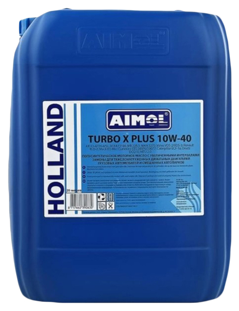 

Моторное масло Aimol Turbo X Plus 10W40 20 л, Turbo X Plus