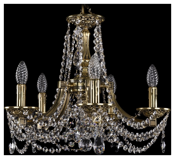 

Люстра подвесная Bohemia Ivele Crystal 1771/5/150/C/GB