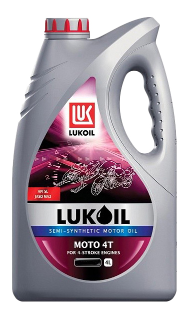 фото Моторное масло lukoil мото 4т sl 5w-40 4л