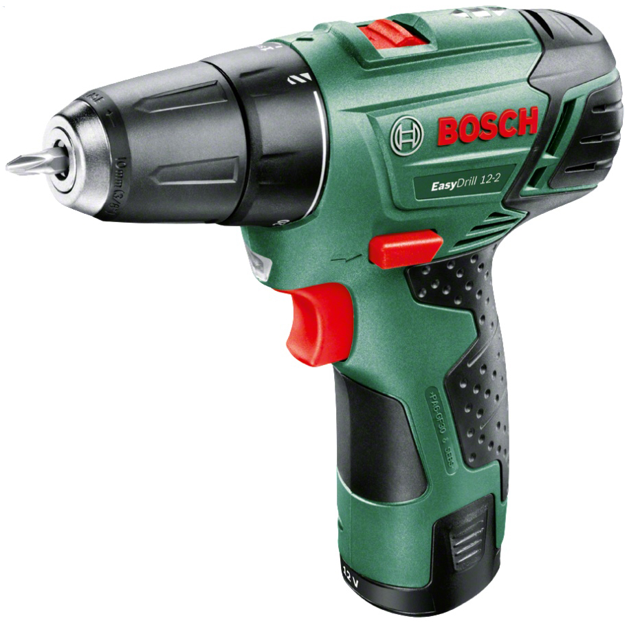 

Акк. безударная дрель-шуруповерт Bosch EasyDrill 12-2 060397290V, EasyDrill 12-2