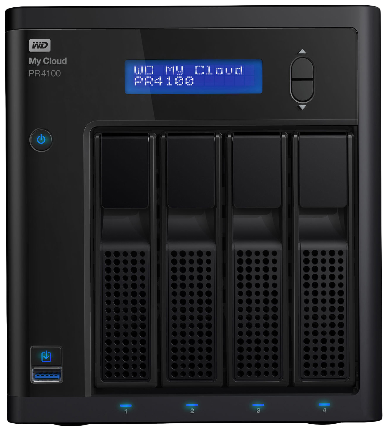 

Сетевое хранилище данных WD My Cloud Pro PR4100 Black (WDBKWB0080KBK-EEUE), PR4100