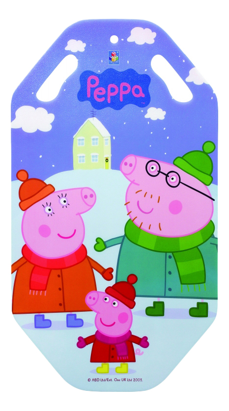 фото Ледянка 1toy peppa, 92 см 1 toy