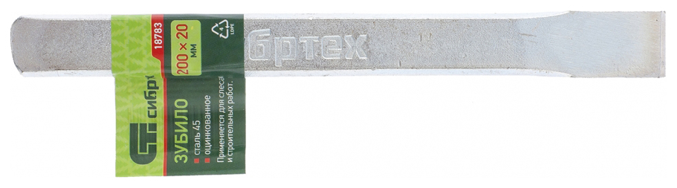 

Зубило слесарное СИБРТЕХ 18783, Серебристый, 18783