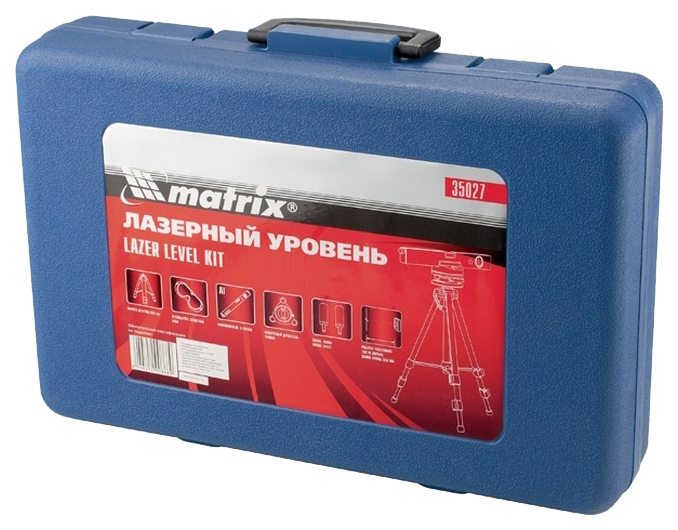 фото Лазерный нивелир matrix laser level 35027