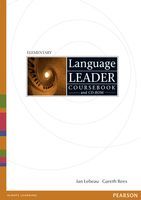 фото Language leader elementary coursebook and cd-rom pack pearson